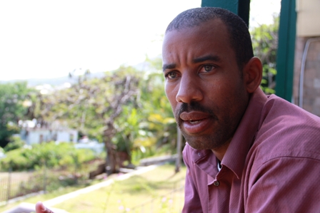 Acting manager of the Nevis Water Department Mr. Roger Hanley